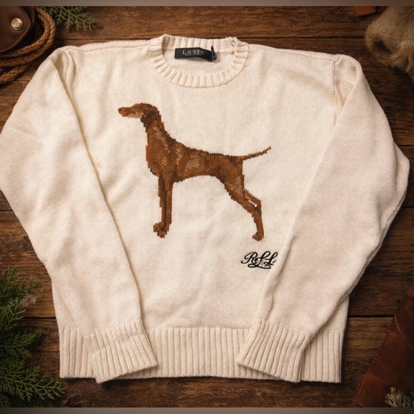 Ralph Lauren Sweaters - NWT Ralph Lauren Vizsla Sweater S